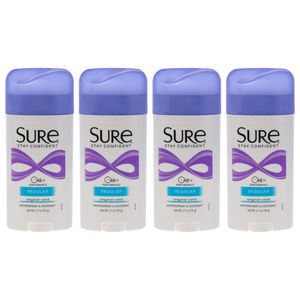 Sure Original Solid Anti-Perspirant Deodorant - Regular - Pack of 4